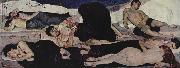 Ferdinand Hodler Night (mk19) oil on canvas
